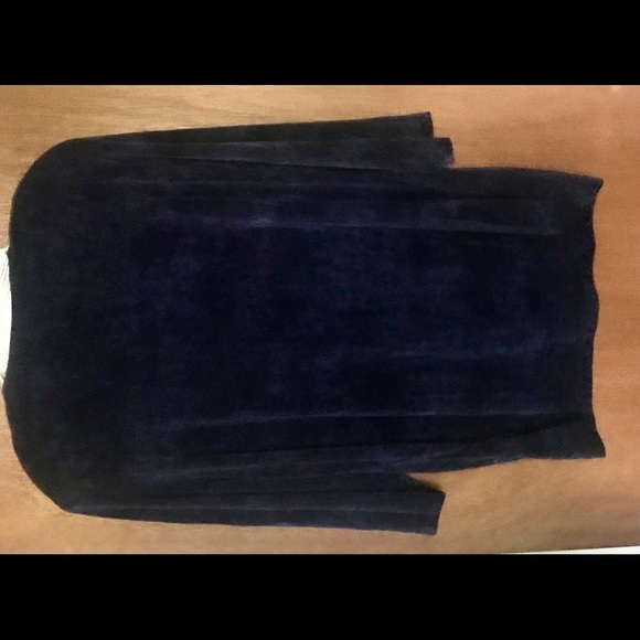 New Blue with Silver Shimmer Vikki Vi Top with 1X made in USA - Picture 8 of 16